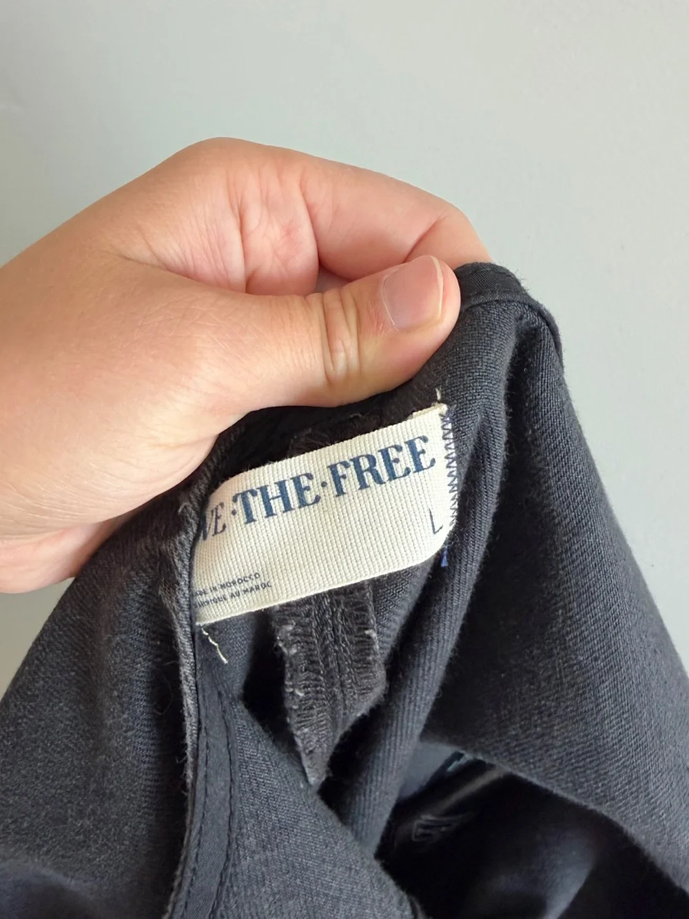 Free People High Roller Jumpsuit in Mineral Black